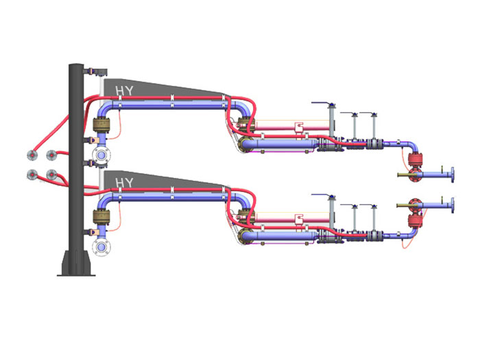 LNG裝卸車鶴管圖片 LNG裝卸車鶴管圖片